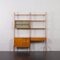 Scandinavian Freestanding Home Office Wall Unit with Desk by J. Texmon, 1960s, Image 6
