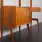 Mueble de pared hogareño escandinavo independiente con escritorio de J. Texmon, años 60, Imagen 8