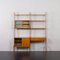 Scandinavian Freestanding Home Office Wall Unit with Desk by J. Texmon, 1960s, Image 7