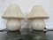 Swirl Murano Glass Mushroom Table Lamp, 1970s, Set of 2 1