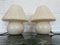 Swirl Murano Glass Mushroom Table Lamp, 1970s, Set of 2, Image 1