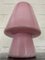 Lámpara de mesa en forma de hongo en forma de remolino de cristal de Murano, años 70, Imagen 4
