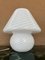 White Murano Glass Mushroom, 1970s 3