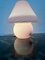 Grande Lampe de Bureau Champignon de Murano en Rose Swirl, 1970 5