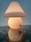 Big Murano Mushroom Table Lamp in Pink Swirl, 1970 3