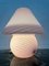 Lampada da tavolo grande a forma di fungo di Murano rosa, 1970, Immagine 2