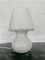 Lámpara de mesa hongo de Murano, 1970, Imagen 3