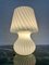 Lámpara de mesa hongo de Murano, 1970, Imagen 2