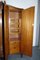 Distressed Burr Walnut Triple Wardrobe with Queen Anne Legs 22