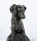 Pierre-Jules Mêne, perro de aguas, siglo XIX, bronce sobre base de mármol, Imagen 10