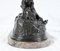 Pierre-Jules Mêne, perro de aguas, siglo XIX, bronce sobre base de mármol, Imagen 11