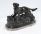 Pierre-Jules Mêne, Spaniel Dog, 19th Century, Bronze on Marble Base 2