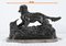 Pierre-Jules Mêne, perro de aguas, siglo XIX, bronce sobre base de mármol, Imagen 18