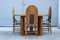 Vintage Italian Dining Table with Chairs in Bamboo and Brass, 1970s, Set of 9, Image 26