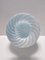 Vintage Murano Glass Vase with Light Blue and White Canes, 1970s, Image 9