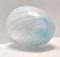 Vintage Murano Glass Vase with Light Blue and White Canes, 1970s, Image 11