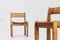 Brutalist Pine Dining Chairs attributed to Ate van Apeldoorn, Set of 2 9