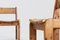 Brutalist Pine Dining Chairs attributed to Ate van Apeldoorn, Set of 2 2
