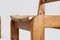 Brutalist Pine Dining Chairs attributed to Ate van Apeldoorn, Set of 2 7