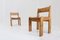 Brutalist Pine Dining Chairs attributed to Ate van Apeldoorn, Set of 2, Image 3