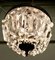 Small French Empire Style Crystal Basket Chandelier, 1920s 5