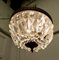Small French Empire Style Crystal Basket Chandelier, 1920s 8
