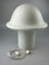 Deutsche Vintage Mushroom Tischlampe aus Glas von Peill & Putzler, 1970er 6