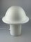 Vintage German Mushroom Table Lamp in Glass from Peill & Putzler, 1970s 11