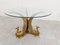 Vintage Brass Peacock Coffee Table, 1970s, Image 1