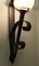 French Gothic Iron Wall Light, 1890s, Image 7