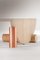 Praying Games Table in Travertine by Dooq Details 3