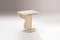 Praying Games Table in Travertine by Dooq Details 1