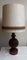 Vintage German Table Lamp in Spruce from Temde, 1970s, Image 1