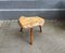 Italienischer Vintage Live Edge Beistelltisch oder Hocker aus Kastanienholz, 1970er 2