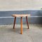 Vintage Italian Live Edge Side Table or Stool in Chestnut Oak, 1970s, Image 5