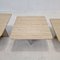 Italian Travertine Coffee or Side Tables, 1990s, Set of 3 8