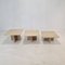 Italian Travertine Coffee or Side Tables, 1990s, Set of 3 6