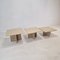 Italian Travertine Coffee or Side Tables, 1990s, Set of 3, Image 5