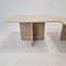 Italian Travertine Coffee or Side Tables, 1990s, Set of 3 12