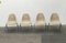 Chaises Empilables Mid-Century en Fibre de Verre par Charles & Ray Eames avec Motif à Carreaux par Alexander Girard pour Vitra, 1960s, Set de 4 9