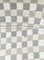 Sedie impilabili Mid-Century in fibra di vetro di Charles & Ray Eames con motivo a scacchi di Alexander Girard per Vitra, anni '60, set di 4, Immagine 7