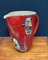 Jarra y tazas de cerámica de CE. AS, Albissola, Italia, años 50, Juego de 5, Imagen 12