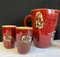 Pichet & Mugs en Céramique de CE. AS, Albissola, Italie, 1950s, Set de 5 26