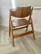 Wooden Folding Chair attributed to Egon Eiermann for Wilde & Spieth, 1960s 2
