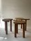 Yin Yang / Gankyil Pine Coffee Table, Set of 3 4