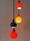 Lámpara colgante en cascada de cuatro llamas de Peill & Putzler, Alemania, años 70, Imagen 4