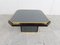 Vintage Black and Brass Coffee Table from Belgo Chrom / Dewulf Selection, 1970s 1