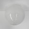 Lampada da soffitto grande Art Déco con globo in vetro bianco, anni '30, Immagine 5