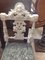 Vintage Carved and Lacquered Chairs, Set of 4 20