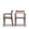 Rosewood Armchairs by Erling Torvits for Soro Stolefabriks, 1960s, Set of 2 5